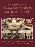 Cover: Foundations of Financial Markets and Institutions - Pearson