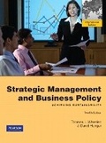 Cover: Strategic Management & Business Policy - Pearson