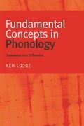 Cover: Fundamental Concepts in Phonology - Edinburgh University Press