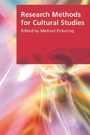 Cover: Research Methods for Cultural Studies - Edinburgh University Press