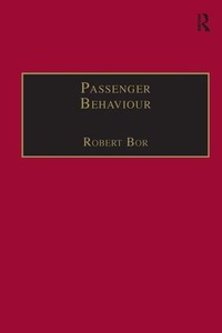 Enlarge image Cover: Passenger Behaviour - Routledge