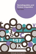Cover: Sociolinguistics and Corpus Linguistics - Edinburgh University Press