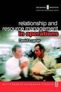 Cover: Relationship and Resource Management in Operations - Butterworth-Heinemann