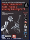 Cover: Blues Harmonica Jam Tracks and Soloing Concepts #3 - Mel Bay Publications,U.S.