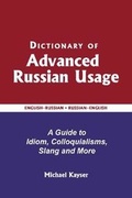 Cover: Dictionary of Advanced Russian Usage - Shengold Publishers Inc.,U.S.
