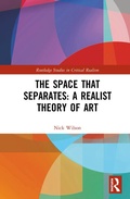 Cover: The Space that Separates: A Realist Theory of Art - Routledge