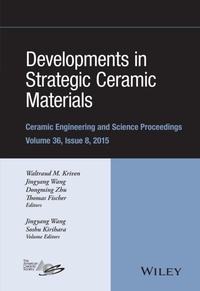 Enlarge image Cover: Developments in Strategic Ceramic Materials - Wiley