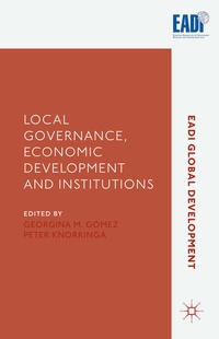 Enlarge image Cover: Local Governance, Economic Development and Institutions - Palgrave Macmillan