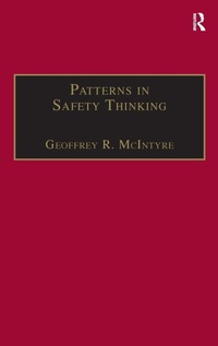 Abbildung von: Patterns In Safety Thinking - Routledge