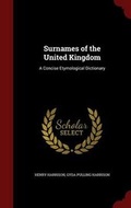 Cover: Surnames of the United Kingdom - Andesite Press