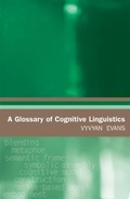 Cover: Glossary of Cognitive Linguistics - Edinburgh University Press