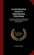 Bild: An Introductory Course in Experimental Psychology - Andesite Press