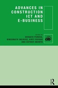 Cover: Advances in Construction ICT and e-Business - Routledge