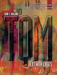Enlarge image Cover: TQM: Text with Cases - Butterworth-Heinemann