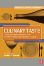 Cover: Culinary Taste - Butterworth-Heinemann