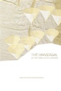 Cover: Universal (In the Realm of the Sensible) - Columbia University Press