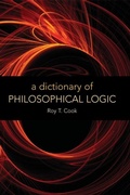 Cover: Dictionary of Philosophical Logic - Edinburgh University Press