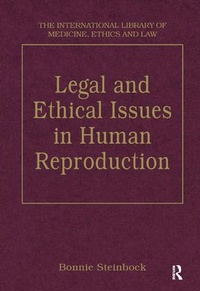 Enlarge image Cover: Legal and Ethical Issues in Human Reproduction - Routledge