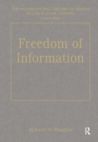 Abbildung von: Freedom of Information - Routledge