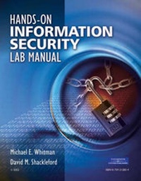 Enlarge image Cover: Hands-On Information Security Lab Manual - Cengage Learning