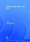 Cover: AIDS: Society, Ethics and Law - Routledge