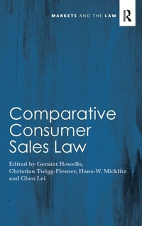 Enlarge image Cover: Comparative Consumer Sales Law - Routledge