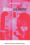 Cover: Deleuze and Politics - Edinburgh University Press