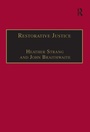 Cover: Restorative Justice - Routledge