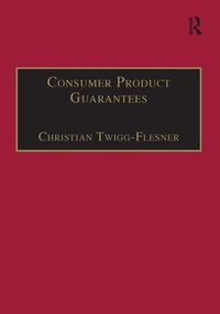 Abbildung von: Consumer Product Guarantees - Routledge