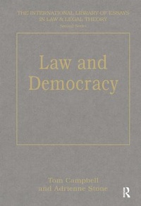 Enlarge image Cover: Law and Democracy - Routledge