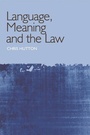 Cover: Language, Meaning and the Law - Edinburgh University Press