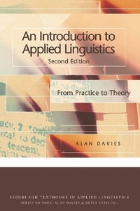 Enlarge image Cover: An Introduction to Applied Linguistics - Edinburgh University Press