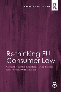 Enlarge image Cover: Rethinking EU Consumer Law - Ashgate Publishing Limited