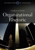 Cover: Organizational Rhetoric - Polity Press