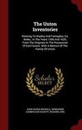 Cover: The Unton Inventories - Andesite Press