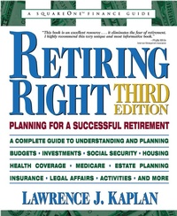 Enlarge image Cover: Retiring Right - Square One Publishers