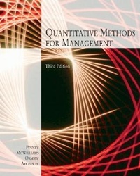Abbildung von: Quantitative Methods for Management, 3e - Cengage Learning