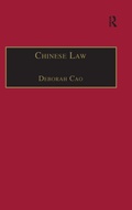 Cover: Chinese Law - Routledge
