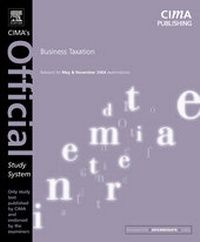 Enlarge image Cover: Business Taxation - CIMA Publishing