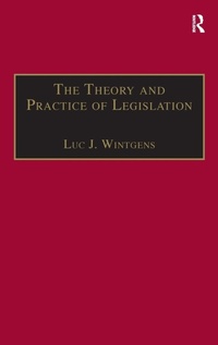 Enlarge image Cover: The Theory and Practice of Legislation - Routledge