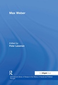 Cover: Max Weber - Routledge