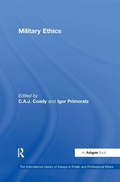Cover: Military Ethics - Routledge
