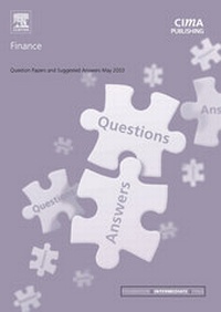 Enlarge image Cover: Finance - CIMA Publishing