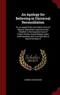 Cover: An Apology for Believing in Universal Reconciliation - Andesite Press