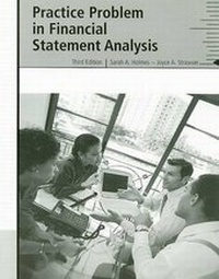 Enlarge image Cover: Practice Problem in Financial Statement Analysis - Thomson