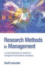 Cover: Research Methods in Management - Butterworth-Heinemann
