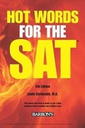 Cover: Hot Words for the SAT - Barron's Educational Series Inc.,U.S.