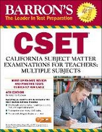 Enlarge image Cover: CSET - Barron's Educational Series Inc.,U.S.