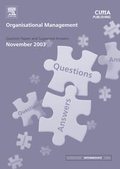 Cover: Organisational Management - CIMA Publishing