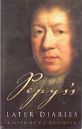 Cover: Pepys's Later Diaries - The History Press Ltd